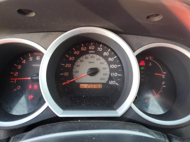 5TEJU62N46Z202370 - 2006 TOYOTA TACOMA DOUBLE CAB PRERUNNER RED photo 9