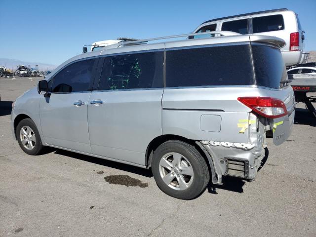 JN8AE2KP7G9154405 - 2016 NISSAN QUEST S SILVER photo 2