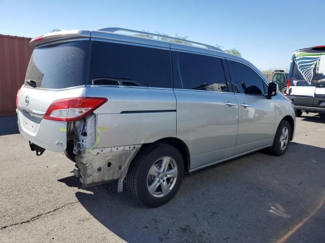 JN8AE2KP7G9154405 - 2016 NISSAN QUEST S SILVER photo 3