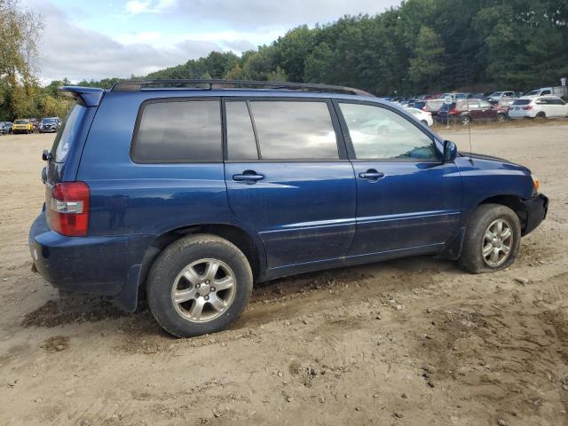 JTEEP21A760178710 - 2006 TOYOTA HIGHLANDER LIMITED BLUE photo 3