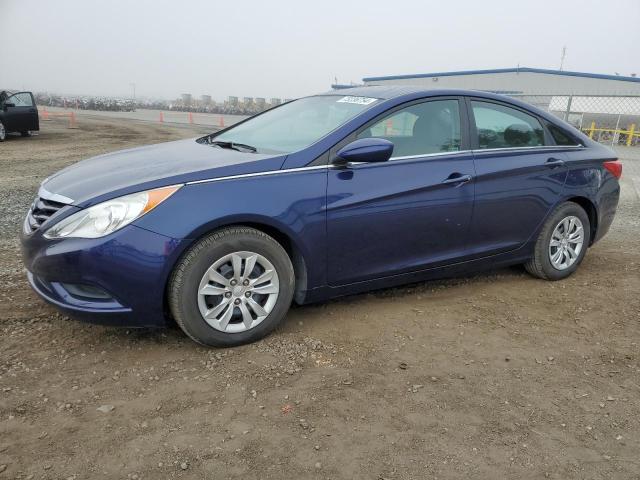 5NPEB4ACXCH482628 - 2012 HYUNDAI SONATA GLS BLUE photo 1