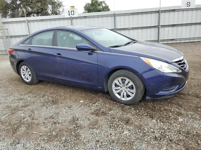 5NPEB4ACXCH482628 - 2012 HYUNDAI SONATA GLS BLUE photo 4