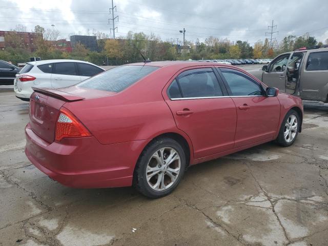 3FAHP0HA9AR296252 - 2010 FORD FUSION SE RED photo 3