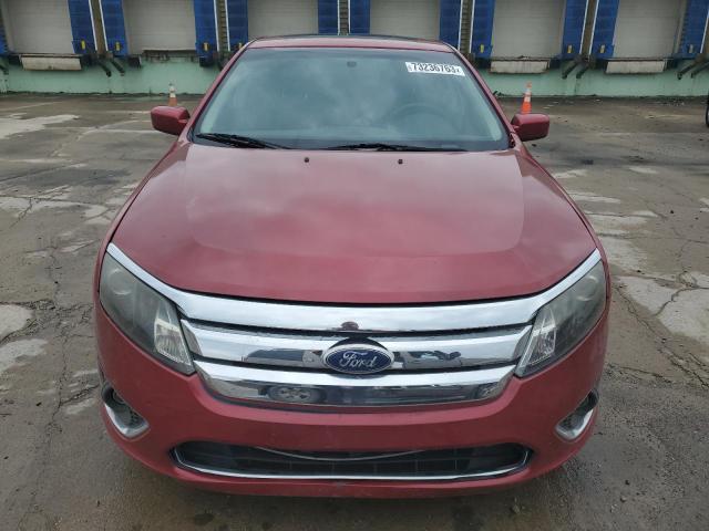 3FAHP0HA9AR296252 - 2010 FORD FUSION SE RED photo 5