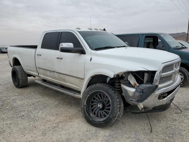 3C6UR5KL0DG514208 - 2013 RAM 2500 LARAMIE WHITE photo 4