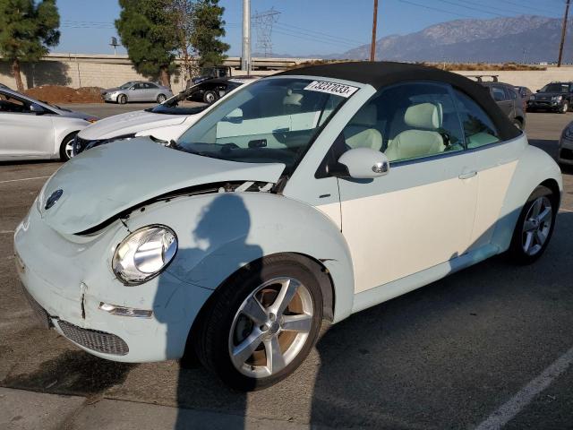 3VWRG3AL0AM006163 - 2010 VOLKSWAGEN NEW BEETLE BLUE photo 1