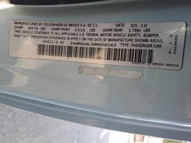 3VWRG3AL0AM006163 - 2010 VOLKSWAGEN NEW BEETLE Blau Foto 13