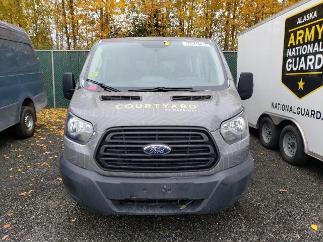 1FBZX2YM9KKA23164 - 2019 FORD TRANSIT T-350 GRAY photo 5