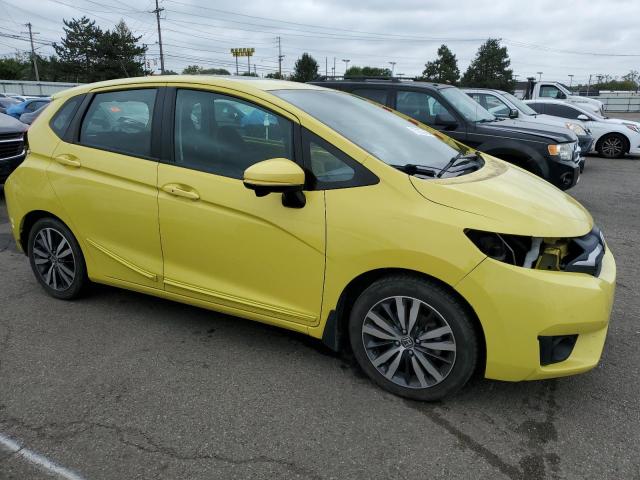 3HGGK5H85FM776924 - 2015 HONDA FIT EX YELLOW photo 4