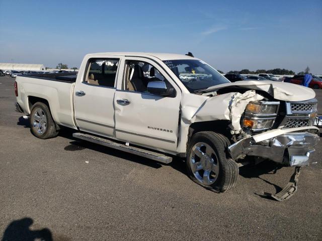 3GCPCSEC8FG204411 - 2015 CHEVROLET SILVERADO C1500 LTZ WHITE photo 4