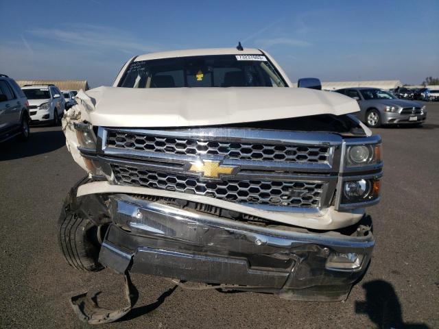 3GCPCSEC8FG204411 - 2015 CHEVROLET SILVERADO C1500 LTZ WHITE photo 5