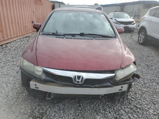 2HGFA16999H509503 - 2009 HONDA CIVIC EXL ბურგუნდია ფოტო 5