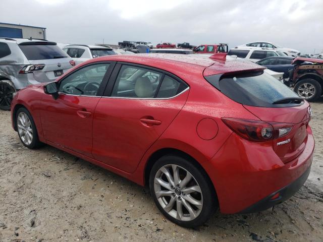 JM1BM1M30E1101659 - 2014 MAZDA 3 GRAND TOURING RED photo 2