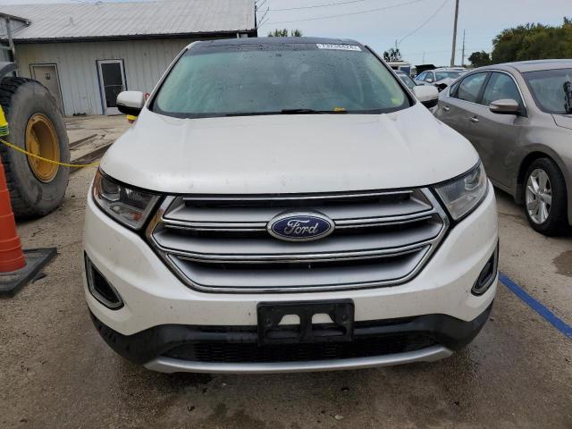 2FMPK4J93GBB50363 - 2016 FORD EDGE SEL WHITE photo 5