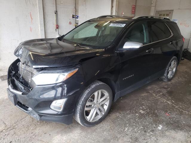 2GNAXMEV1J6126220 - 2018 CHEVROLET EQUINOX PREMIER BLACK photo 1