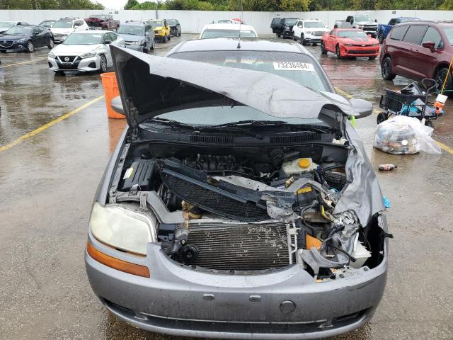 KL1TD66607B738726 - 2007 CHEVROLET AVEO BASE 灰色 照片 5