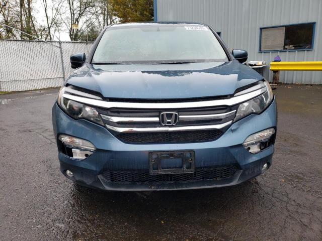 5FNYF6H50GB025061 - 2016 HONDA PILOT EXL BLUE photo 5