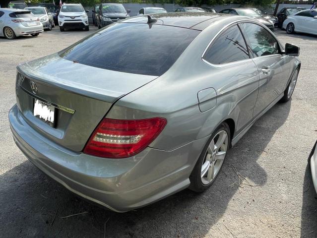 WDDGJ4HB4FG360516 - 2015 MERCEDES-BENZ C 250 GRAY photo 4