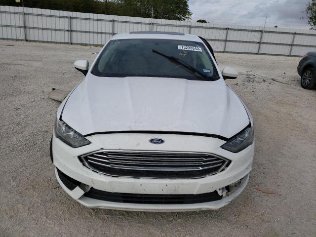 3FA6P0LU1HR356866 - 2017 FORD FUSION SE HYBRID WHITE photo 5