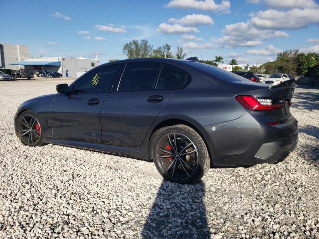 3MW5U7J06M8C10919 - 2021 BMW M340I GRAY photo 2