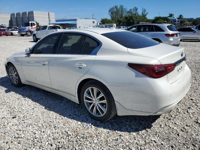 JN1EV7BP1PM510129 - 2023 INFINITI Q50 LUXE WHITE photo 2