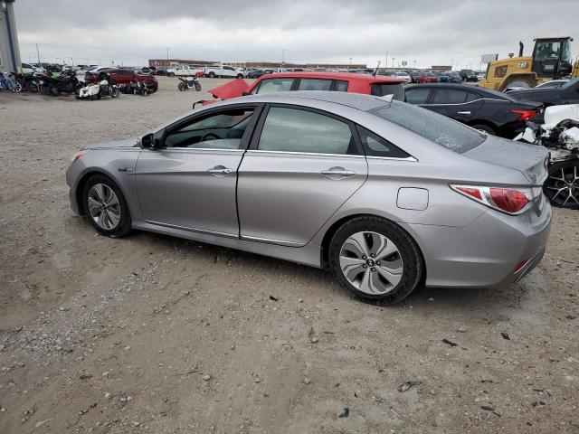 KMHEC4A49DA091433 - 2013 HYUNDAI SONATA HYBRID SILVER photo 2