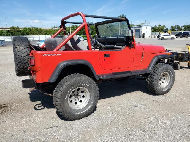 2J4FY19P0MJ145066 - 1991 JEEP WRANGLER / S RED photo 3