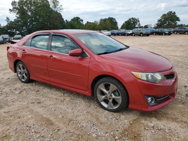 4T1BK1FK5CU502755 - 2012 TOYOTA CAMRY SE RED photo 4