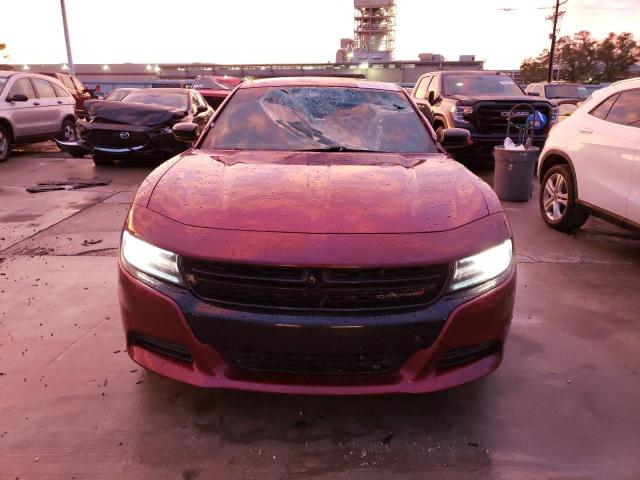 2C3CDXBGXLH112796 - 2020 DODGE CHARGER SXT MAROON photo 5