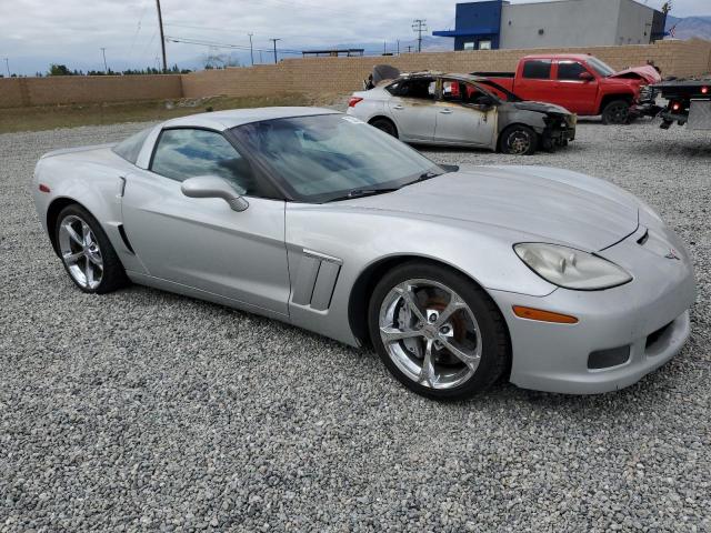 1G1YW2DW5A5110017 - 2010 CHEVROLET CORVETTE GRAND SPORT SILVER photo 4