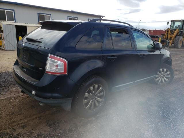 2FMDK3JC2ABA12491 - 2010 FORD EDGE SEL BLUE photo 3