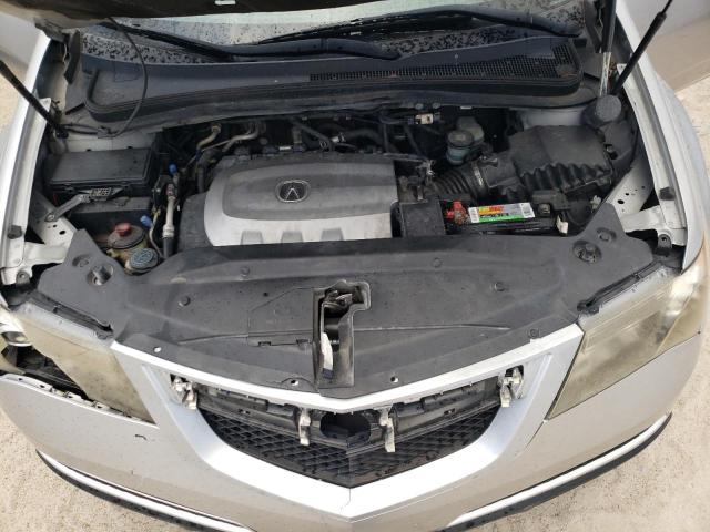 2HNYD2H26BH507499 - 2011 ACURA MDX SILVER photo 11