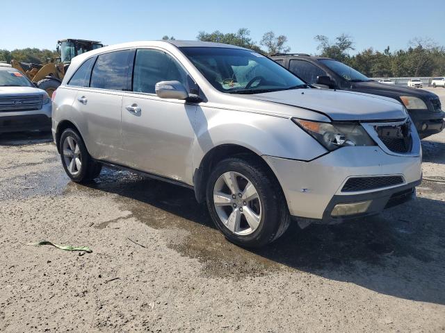 2HNYD2H26BH507499 - 2011 ACURA MDX SILVER photo 4