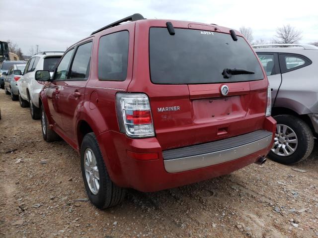 4M2CN8B75AKJ29889 - 2010 MERCURY MARINER BURGUNDY photo 2