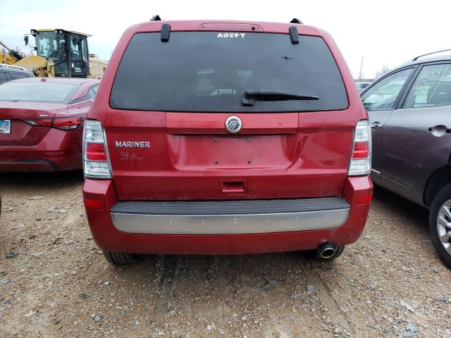 4M2CN8B75AKJ29889 - 2010 MERCURY MARINER BURGUNDY photo 6