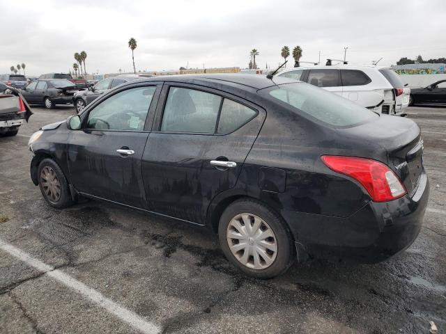 3N1CN7AP6CL924536 - 2012 NISSAN VERSA S BLACK photo 2