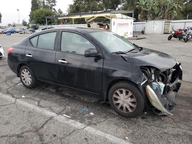 3N1CN7AP6CL924536 - 2012 NISSAN VERSA S BLACK photo 4