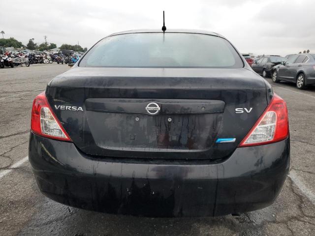 3N1CN7AP6CL924536 - 2012 NISSAN VERSA S BLACK photo 6