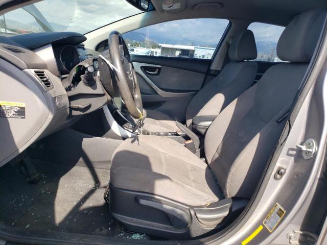 KMHDH4AE7DU903283 - 2013 HYUNDAI ELANTRA GLS SILVER photo 7