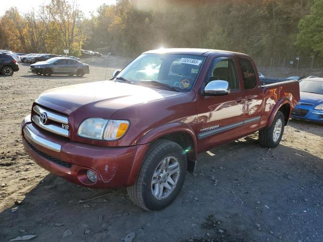 5TBBT44113S425537 - 2003 TOYOTA TUNDRA ACCESS CAB SR5 MAROON photo 1