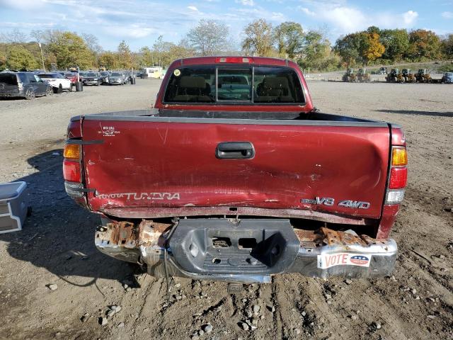 5TBBT44113S425537 - 2003 TOYOTA TUNDRA ACCESS CAB SR5 MAROON photo 6