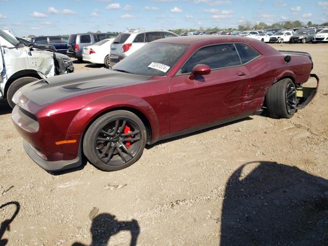 2C3CDZFJ3MH622829 - 2021 DODGE CHALLENGER R/T SCAT PACK MAROON photo 1