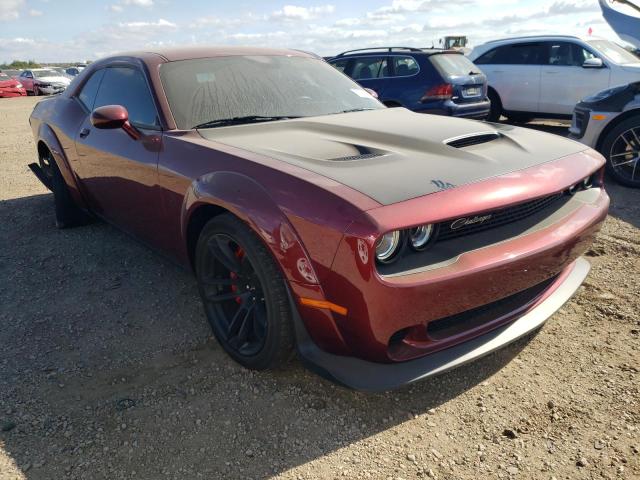 2C3CDZFJ3MH622829 - 2021 DODGE CHALLENGER R/T SCAT PACK MAROON photo 4