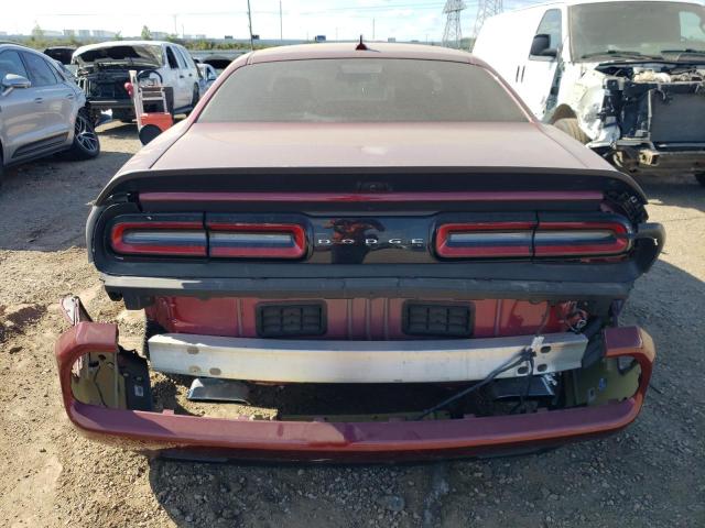 2C3CDZFJ3MH622829 - 2021 DODGE CHALLENGER R/T SCAT PACK MAROON photo 6