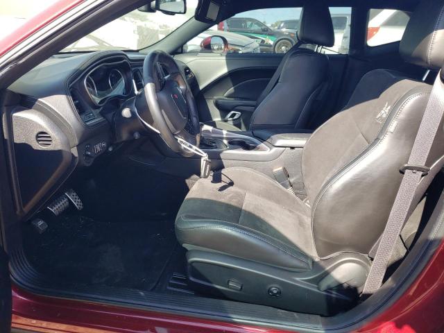 2C3CDZFJ3MH622829 - 2021 DODGE CHALLENGER R/T SCAT PACK MAROON photo 7