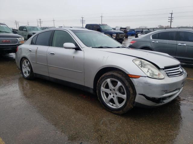 JNKCV51E53M320495 - 2003 INFINITI G35 SILVER photo 4