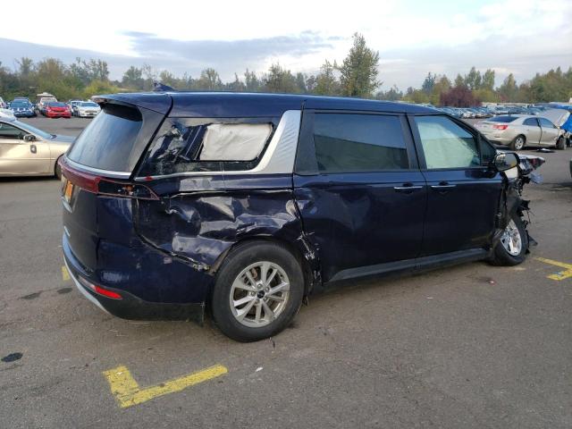 KNDNB4H31N6095193 - 2022 KIA CARNIVAL LX BLUE photo 3