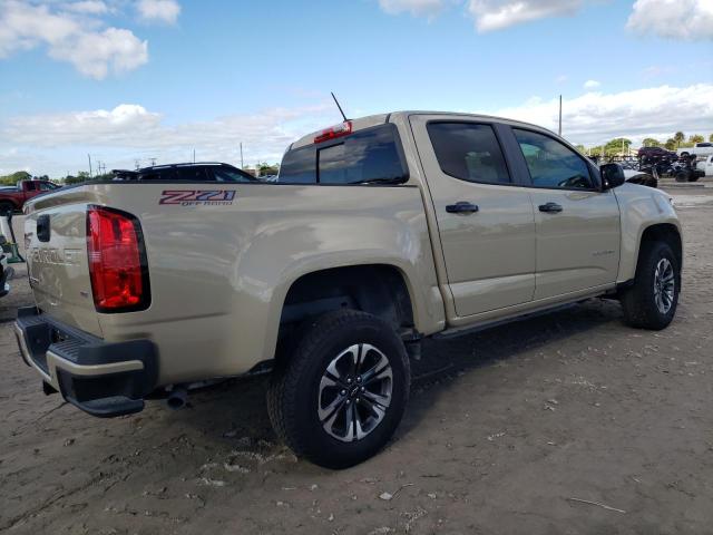 1GCGTDEN0N1188022 - 2022 CHEVROLET COLORADO Z71 GOLD photo 3