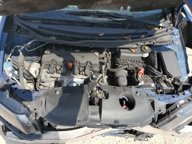 19XFB2F88EE250873 - 2014 HONDA CIVIC EX BLUE photo 11