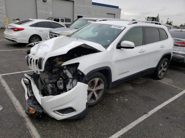 1C4PJLDB1LD565041 - 2020 JEEP CHEROKEE LIMITED WHITE photo 1